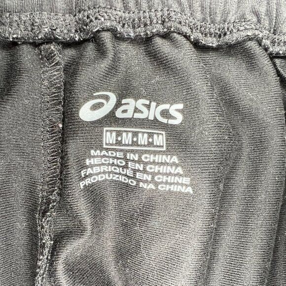 Asics Running Joggers Men's Size Medium Black Athletic‎ Sweatpants - Picture 11 of 12